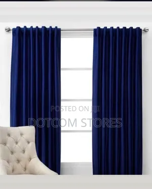 Navy Blue Blackout Curtains