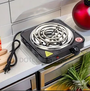 Portable Single-Coil Electric Hot Plate or Stove.