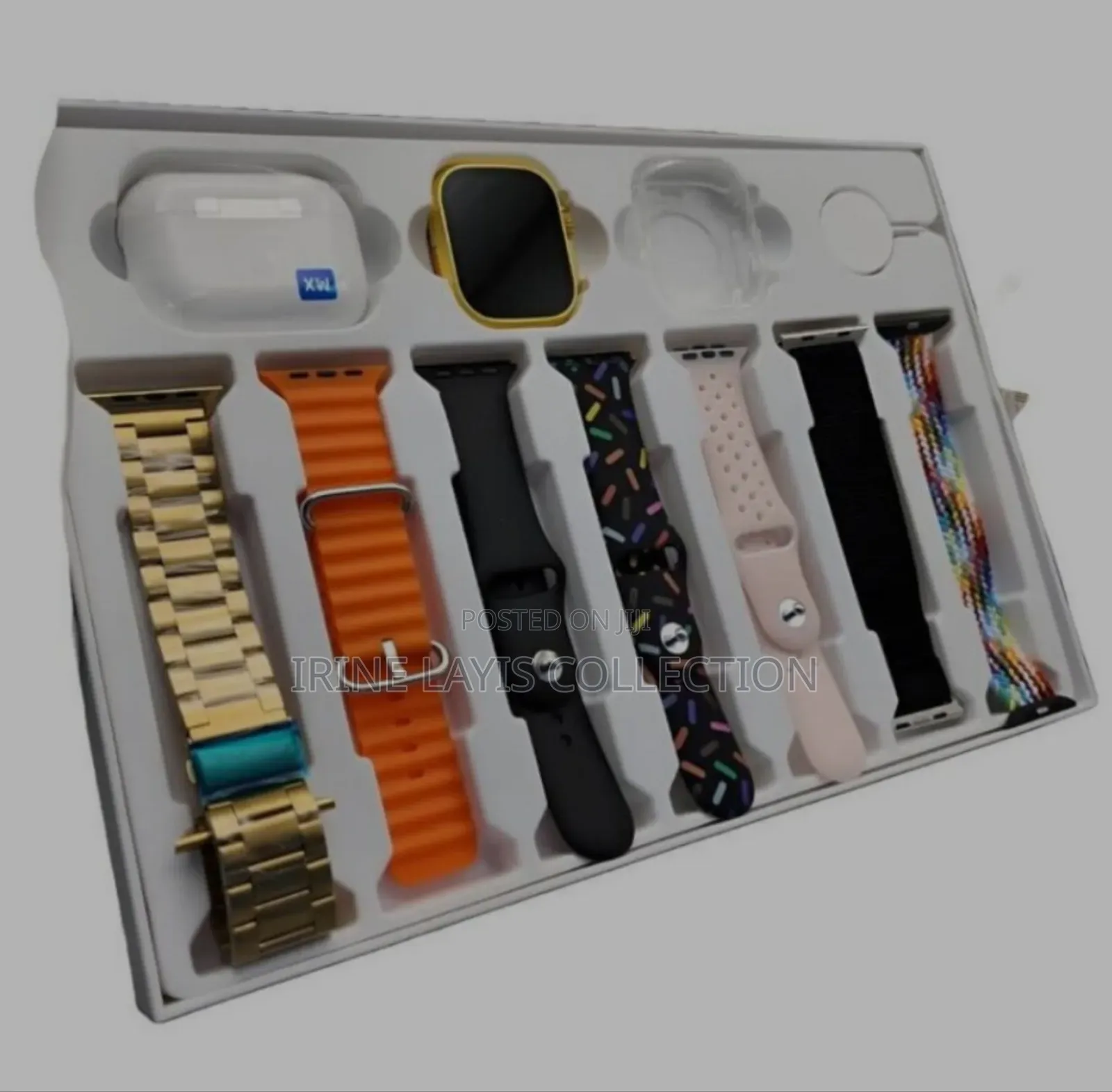 I20 Ultra 3 Max Suit 10-in-1 Smartwatch Combo Set.