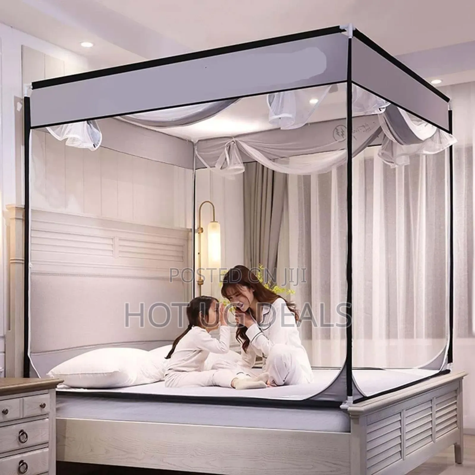 6x6 Tent Square  Mosquito Net - Multicolor Vary Prints