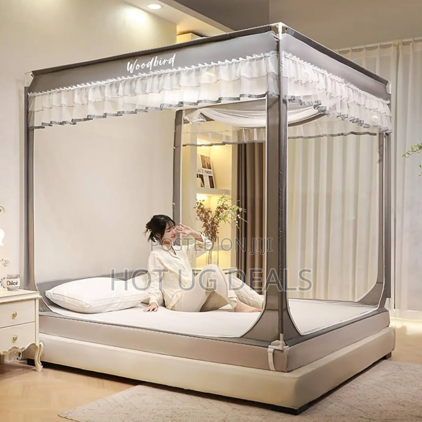 5x6 Tent Square  Mosquito Net - Multicolor Vary Prints