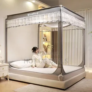 5x6 Tent Square  Mosquito Net - Multicolor Vary Prints