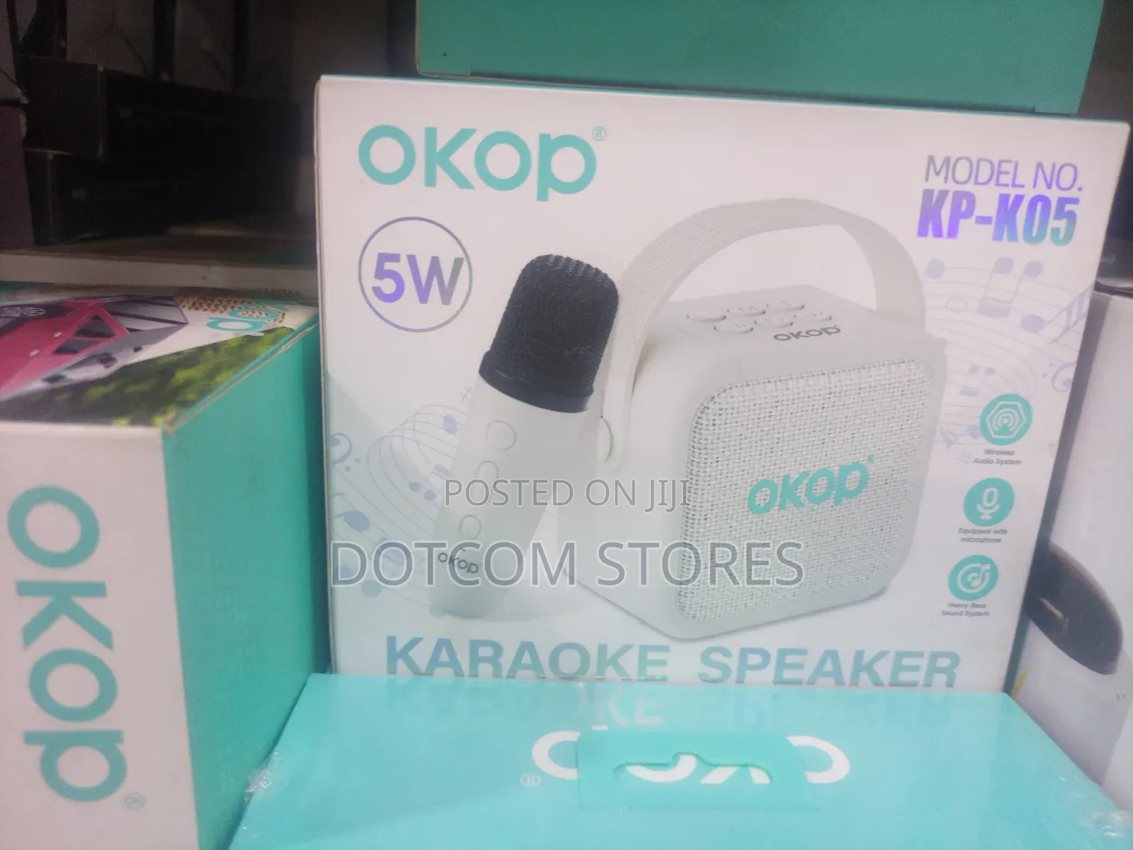 Okop Kp- Wireless Karaoke Speaker System.