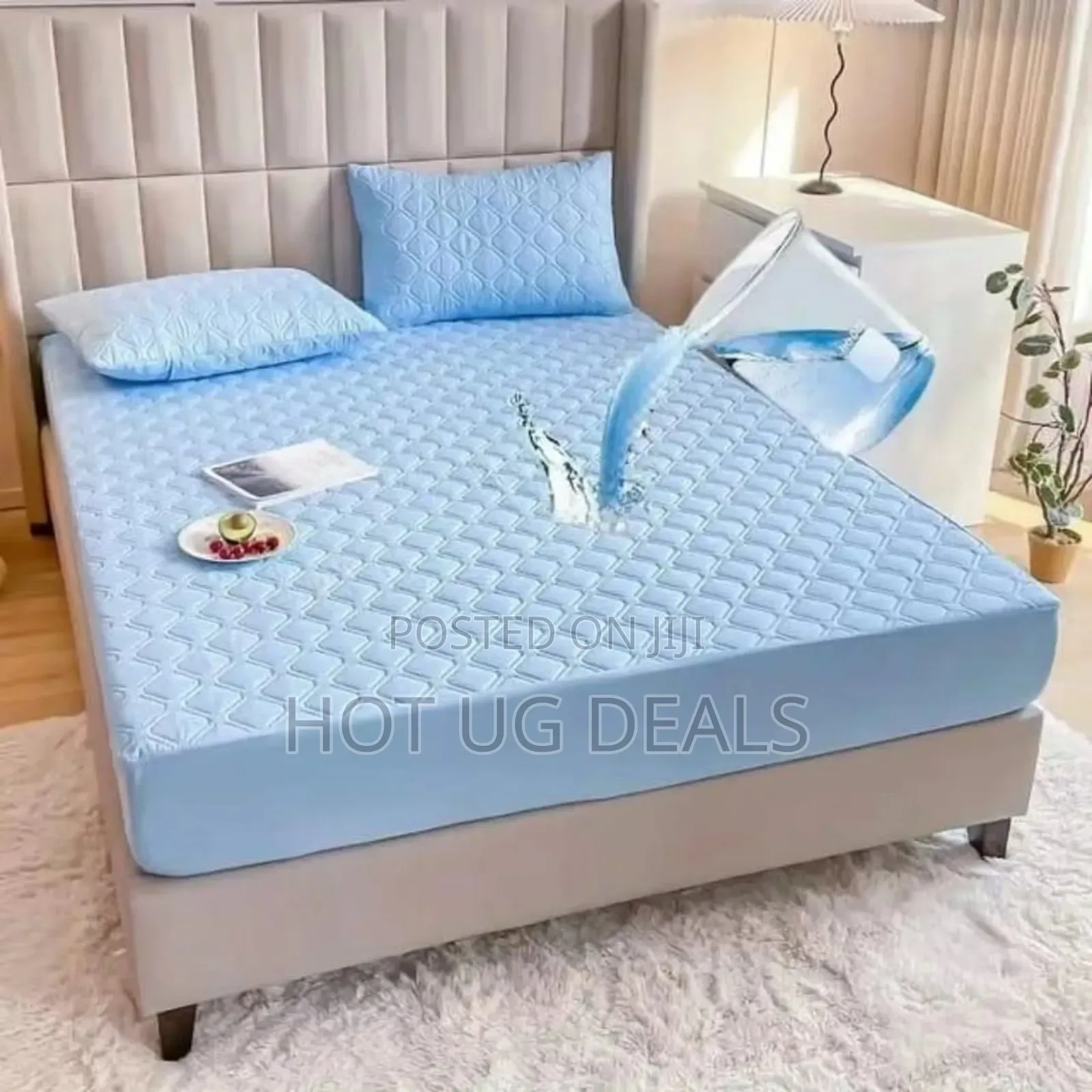 5*6 Water Proof Mattress Protector- Multi, Print May Vary