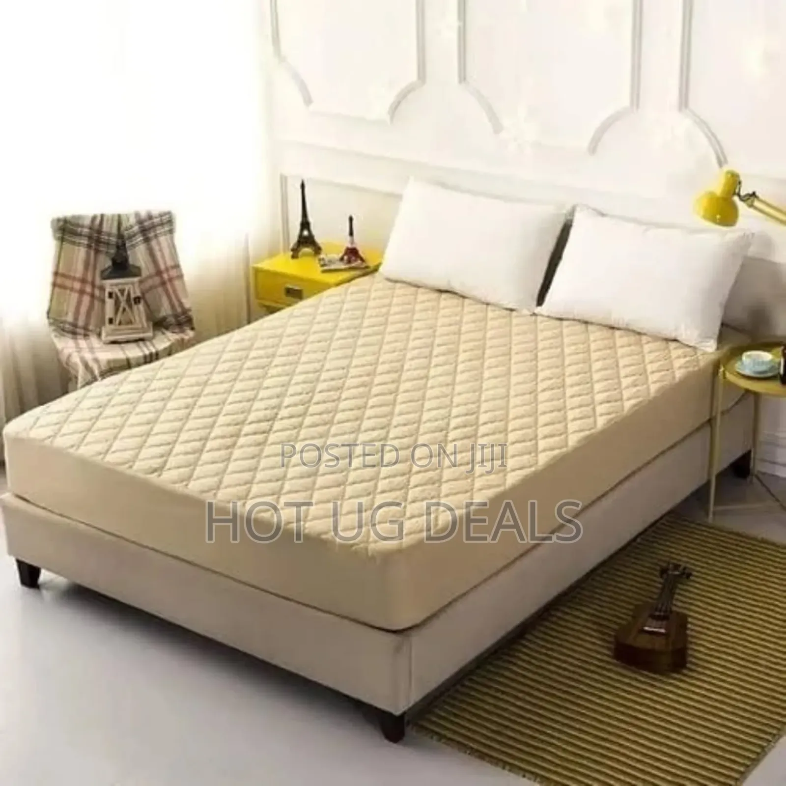 6*6 Water Proof Mattress Protector- Multi, Print May Vary