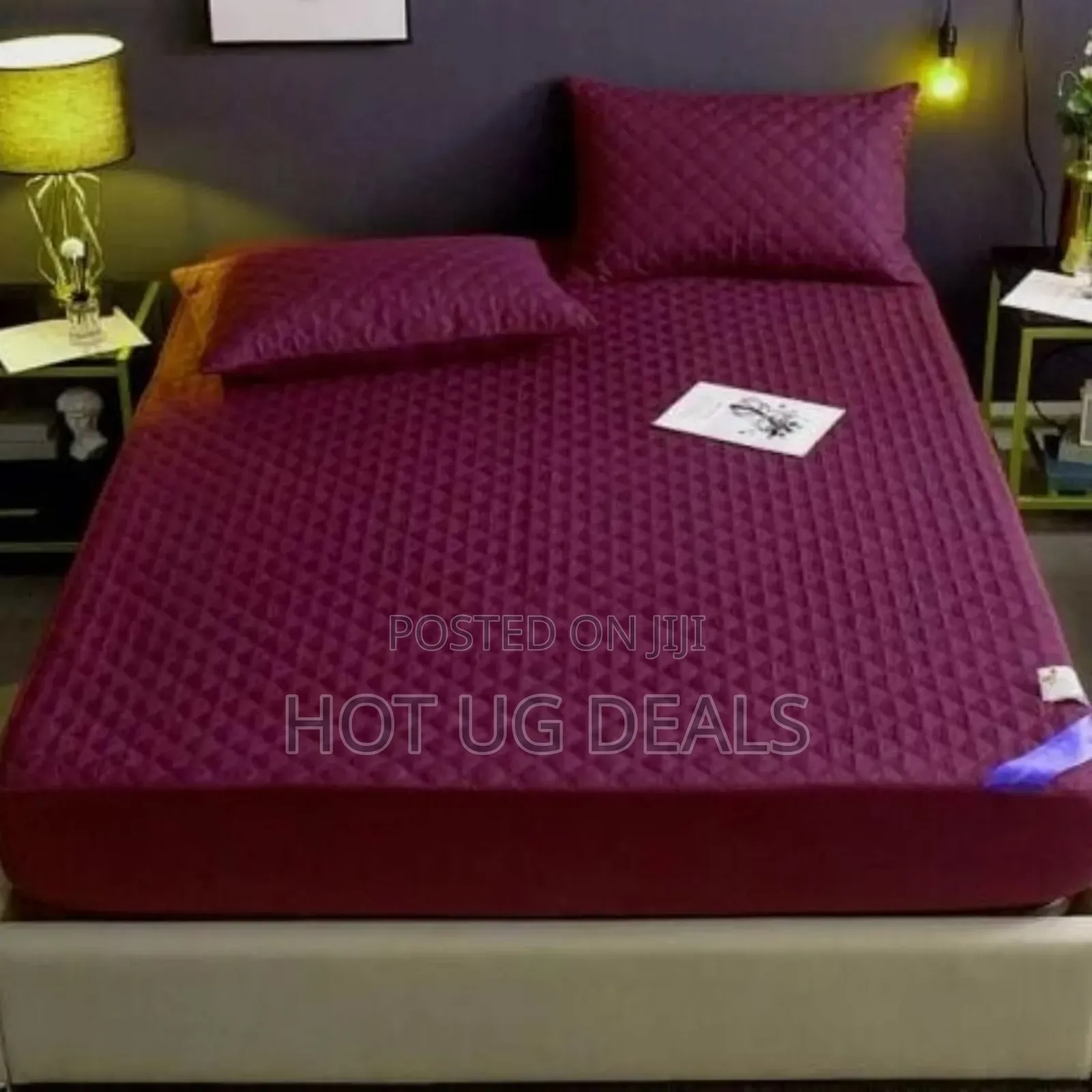 6*6 Water Proof Mattress Protector- Multi, Print May Vary