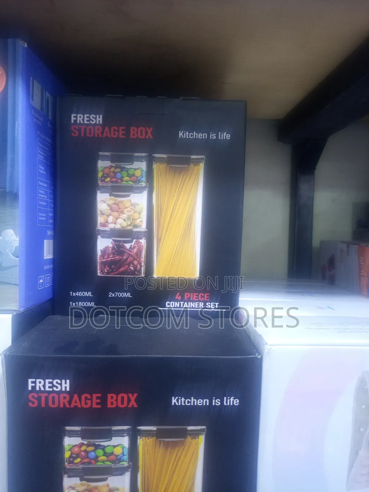 4-Piece "Fresh Storage Box" Container Set