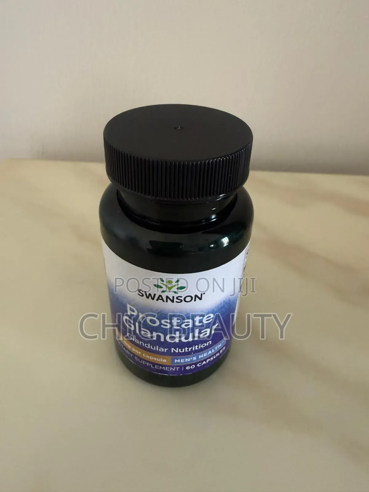 Swanson Prostate Glandular Nutrition for Men 60 Capsules Supplement
