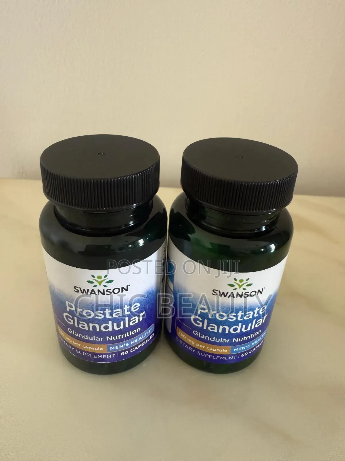 Swanson Prostate Glandular Nutrition for Men 60 Capsules Supplement