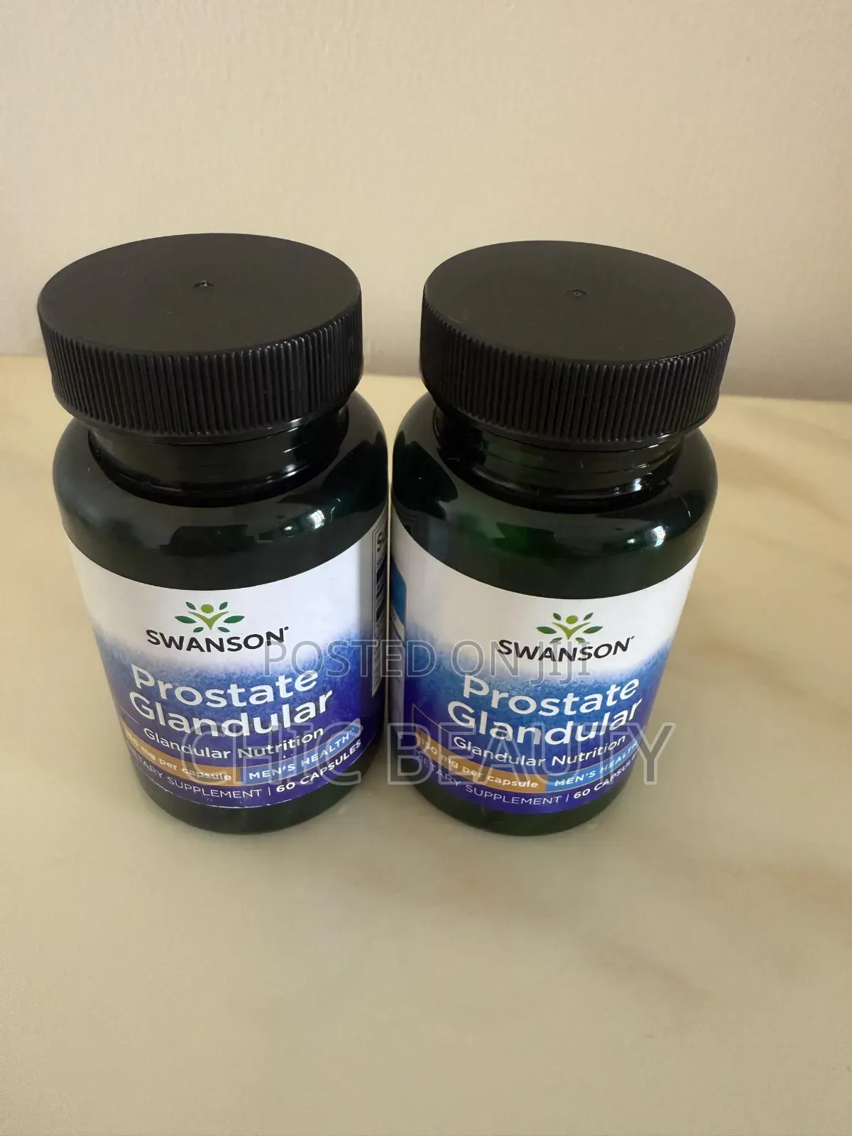 Swanson Prostate Glandular Nutrition for Men 60 Capsules Supplement