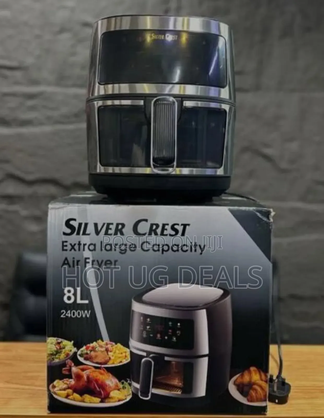 Silvercrest Germany 8l / 8 Liters Digital Air Fryer - Multicolor