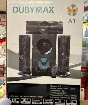 Dubymax 3.1-channel Woofer With Bluetooth, Usb, Sdcard Slod, Fm