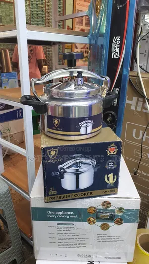 3 Litrs Kaisha Villa Aluminium 18cm Pressure Cooker Charcoal