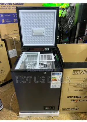 Blackark Chest Freezer 130l With Basket