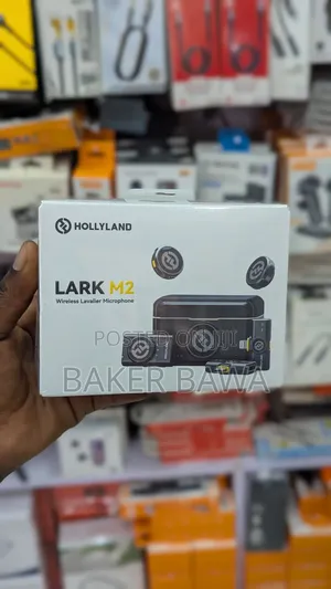 Hollyland Lark M2 Wireless Lavalier Microphone System.
