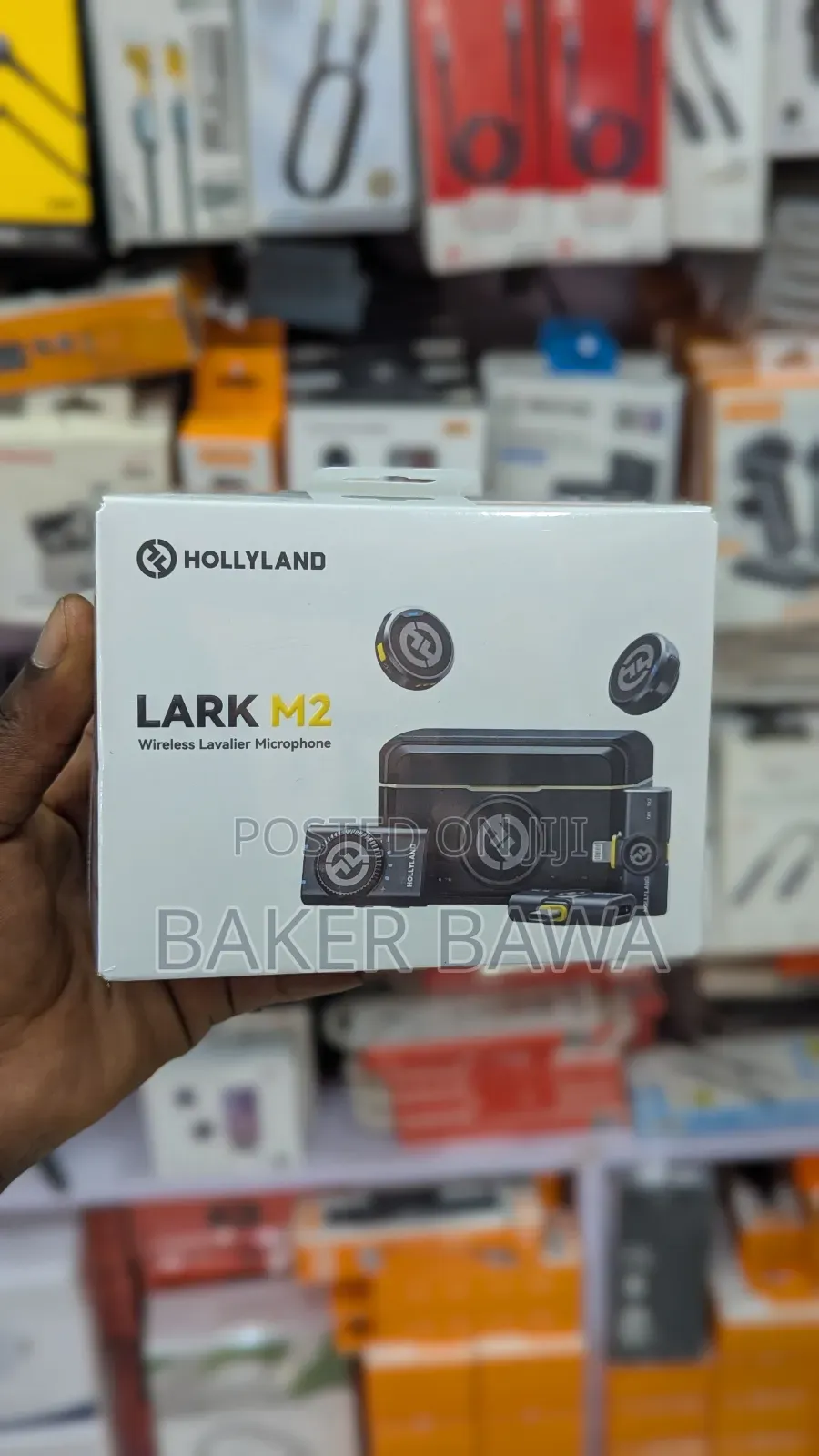 Hollyland Lark M2 Wireless Lavalier Microphone System.