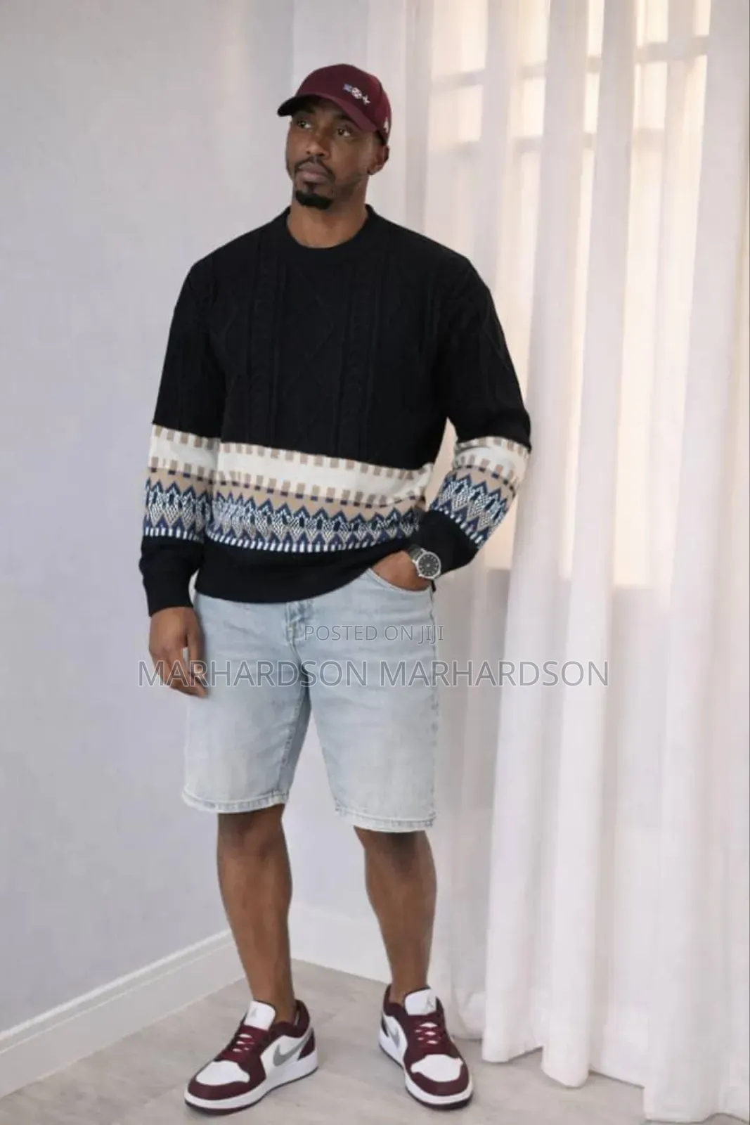 Classy Unique Starps Sweaters