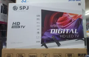 32inch Digital Frameless Tv + Free Wall Mount- Clear Hd Picture