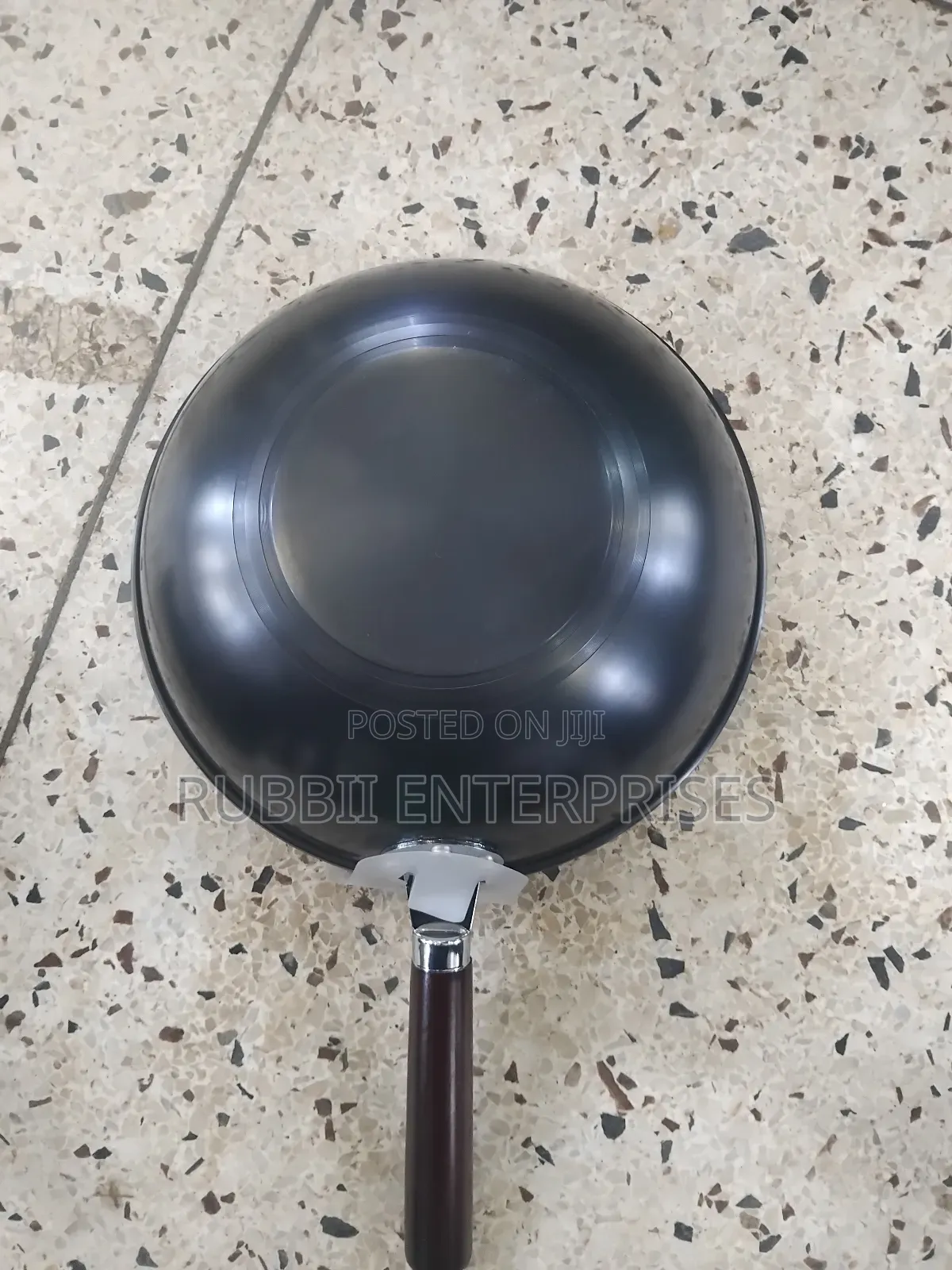 Carbon Steel Wok Fry Pan 30cm