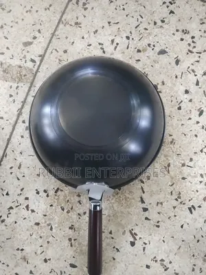 Carbon Steel Wok Fry Pan 30cm