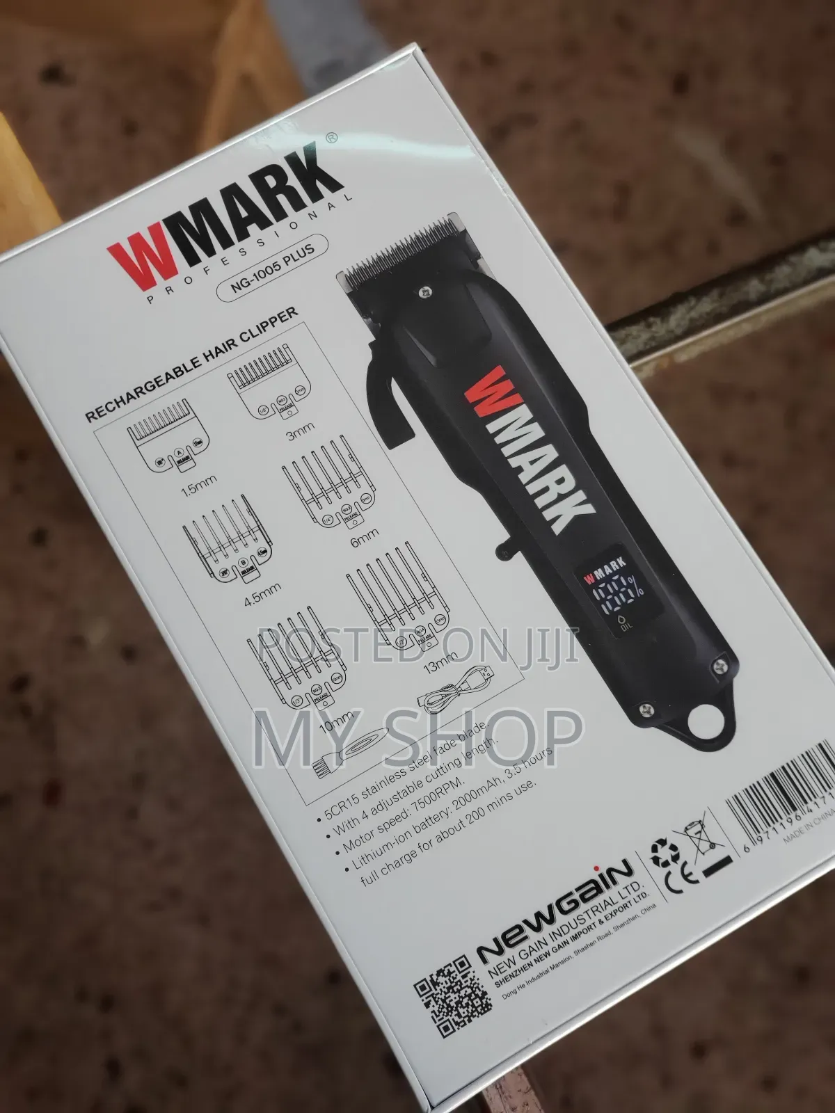 Original Cordless Hair Cutting Machine - Strong Motor