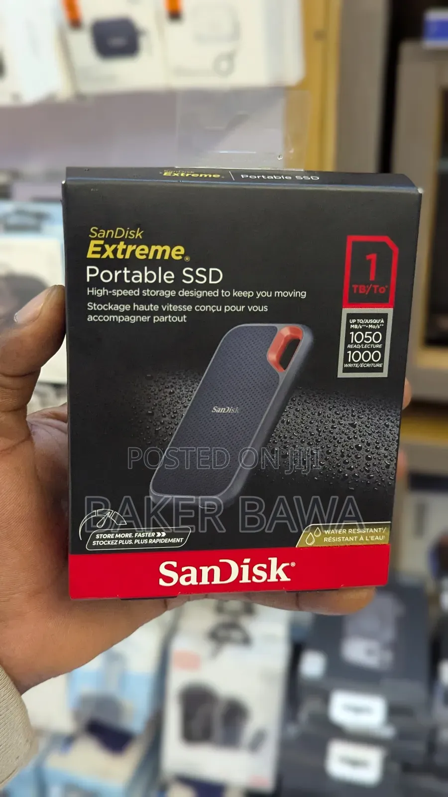 1tb Sandisk Extreme Portable Ssd.
