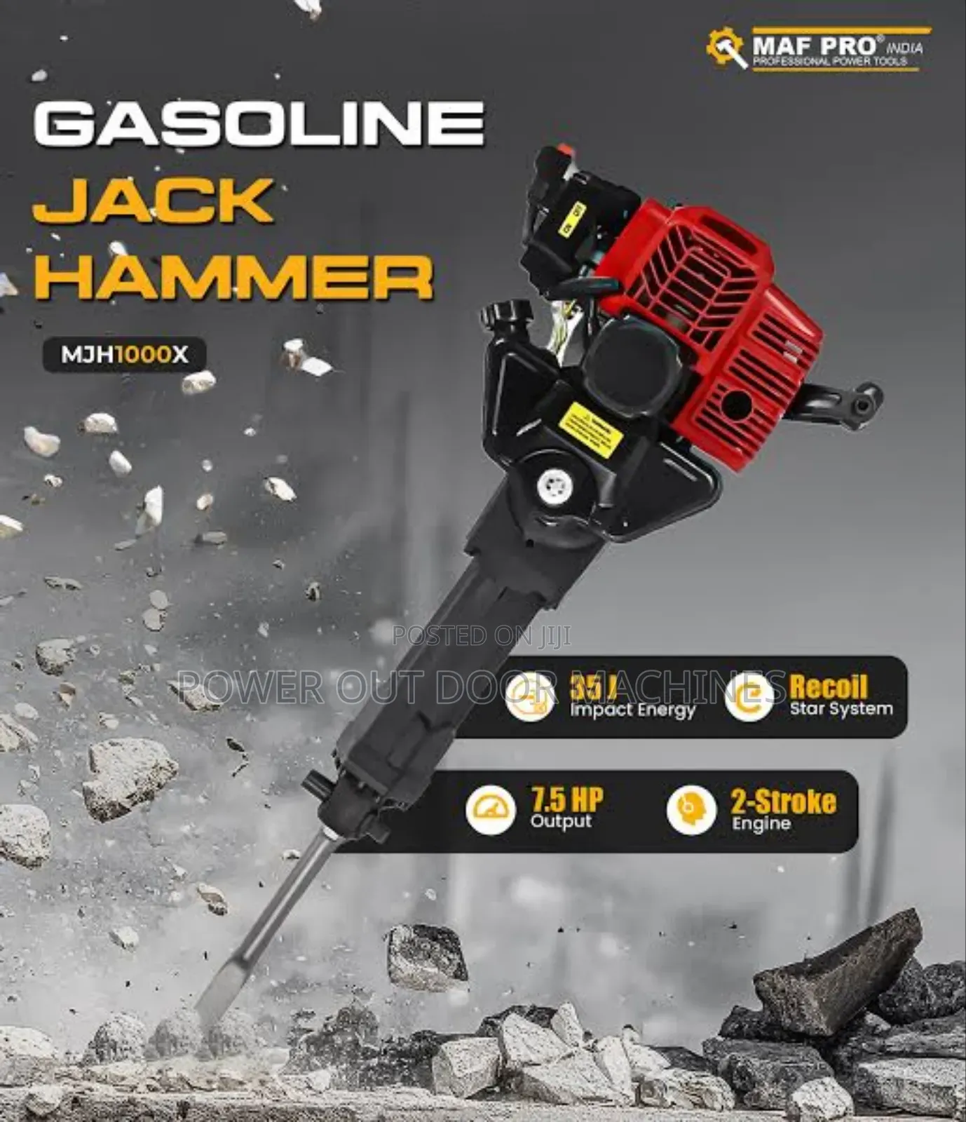 Petrol Demolition Hammer Japan
