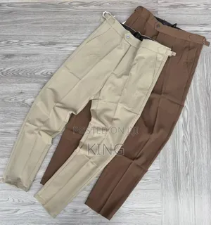 Men's Adjustable Beltless Trousers