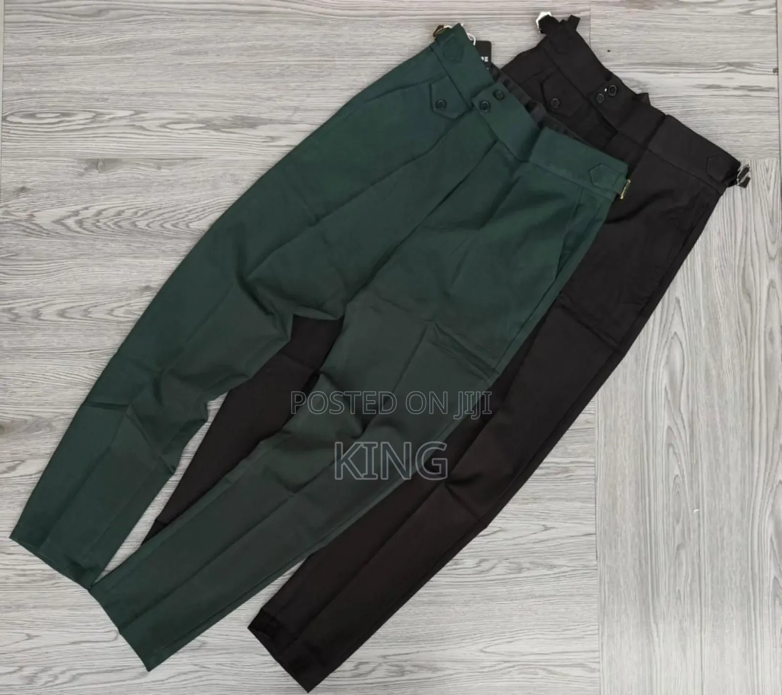 Men's Adjustable Beltless Trousers