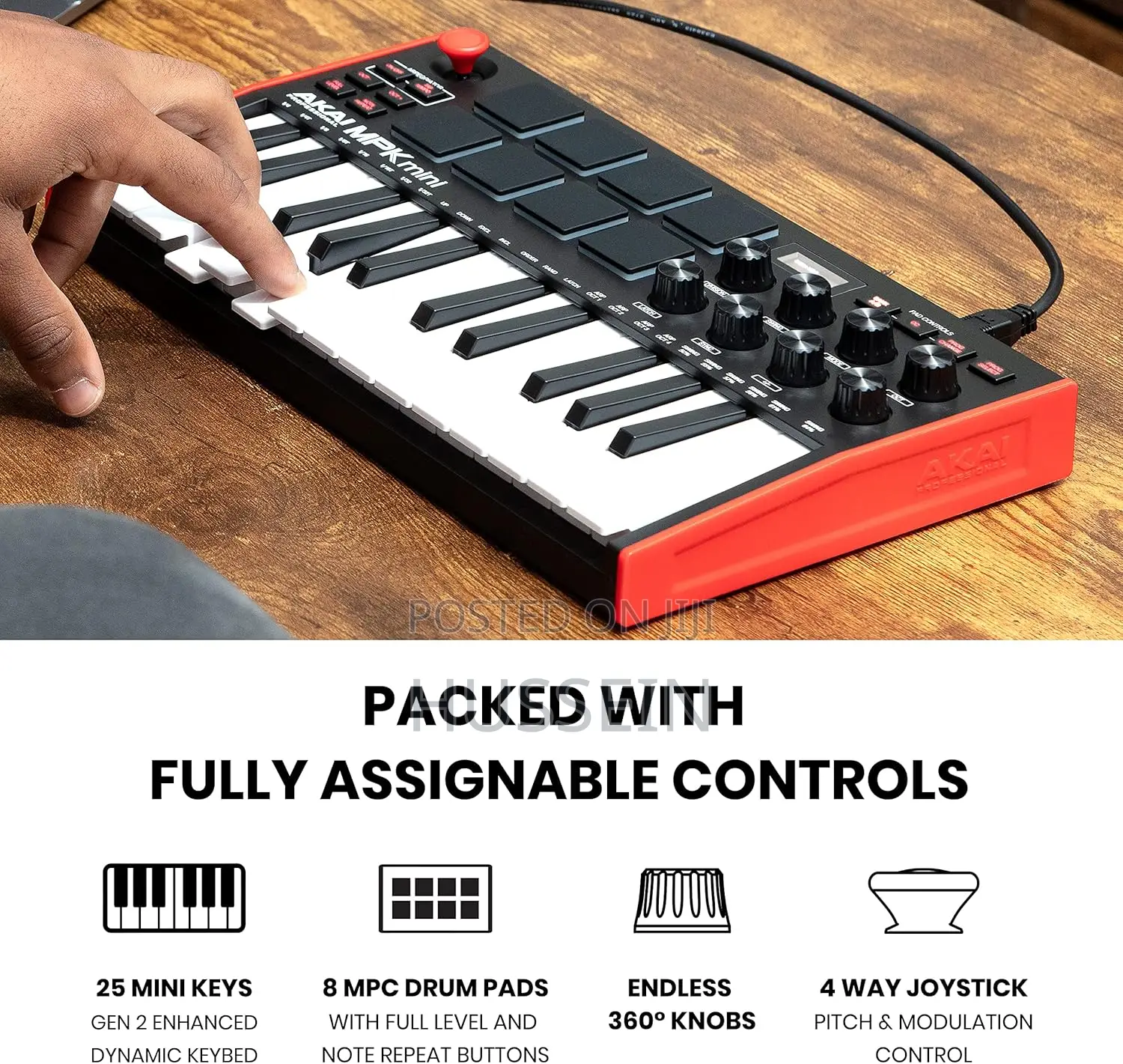 Akai Professional MPK Mini Mk3 25 Key Usb Midi Keyboard C