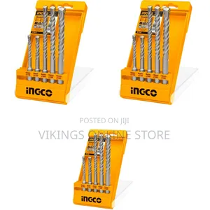 Ingco Akd2052 SDS Plus Drill Bits Set - Orange
