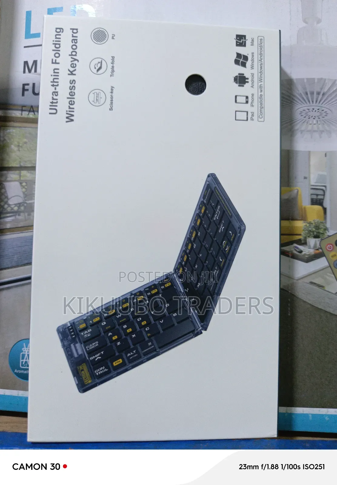 Ultra Thin Folding Wireless Keyboard