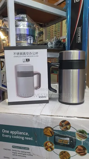 Stainless Steel Vacuum Flask Mug 450ml