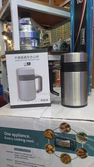 Stainless Steel Vacuum Flask Mug 450ml