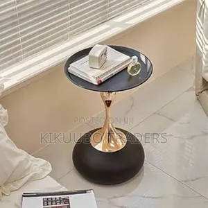 Light Luxury End Table Stylish Metal Side Table