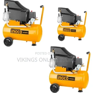 Ingco Ac202411 Air Compressor 24 LTR (2.0 Hp) - Orange