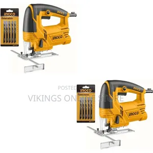Ingco Jig Saw Voltage: 220-240v~50/60hz - Orange / Black