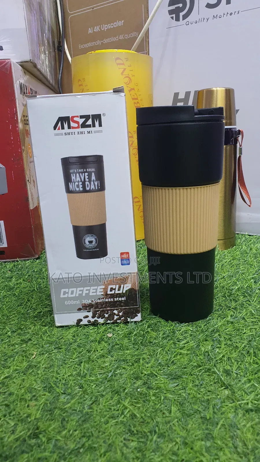 Coffee Cup 600ml Stainless Steel