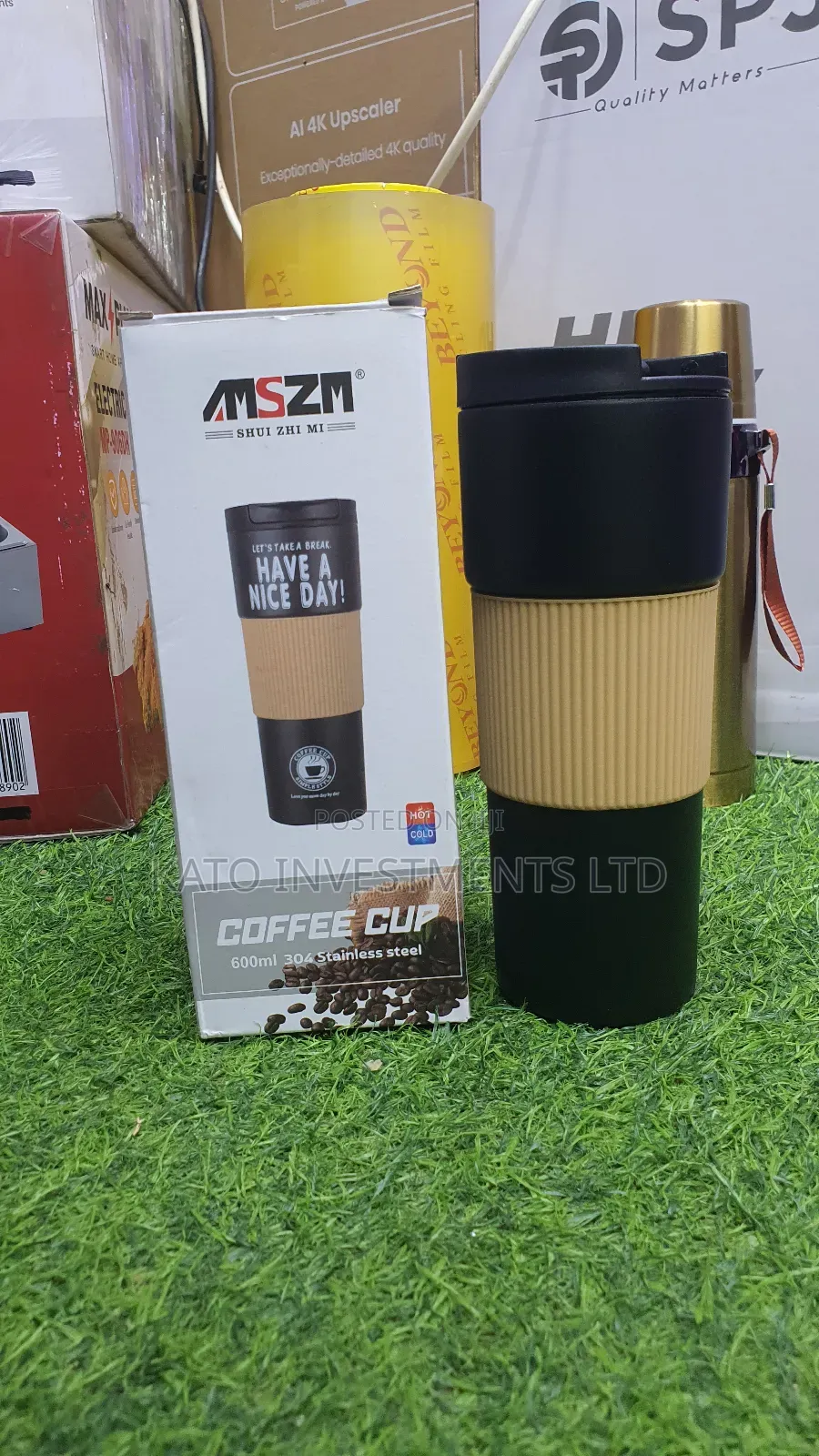 Coffee Cup 600ml Stainless Steel
