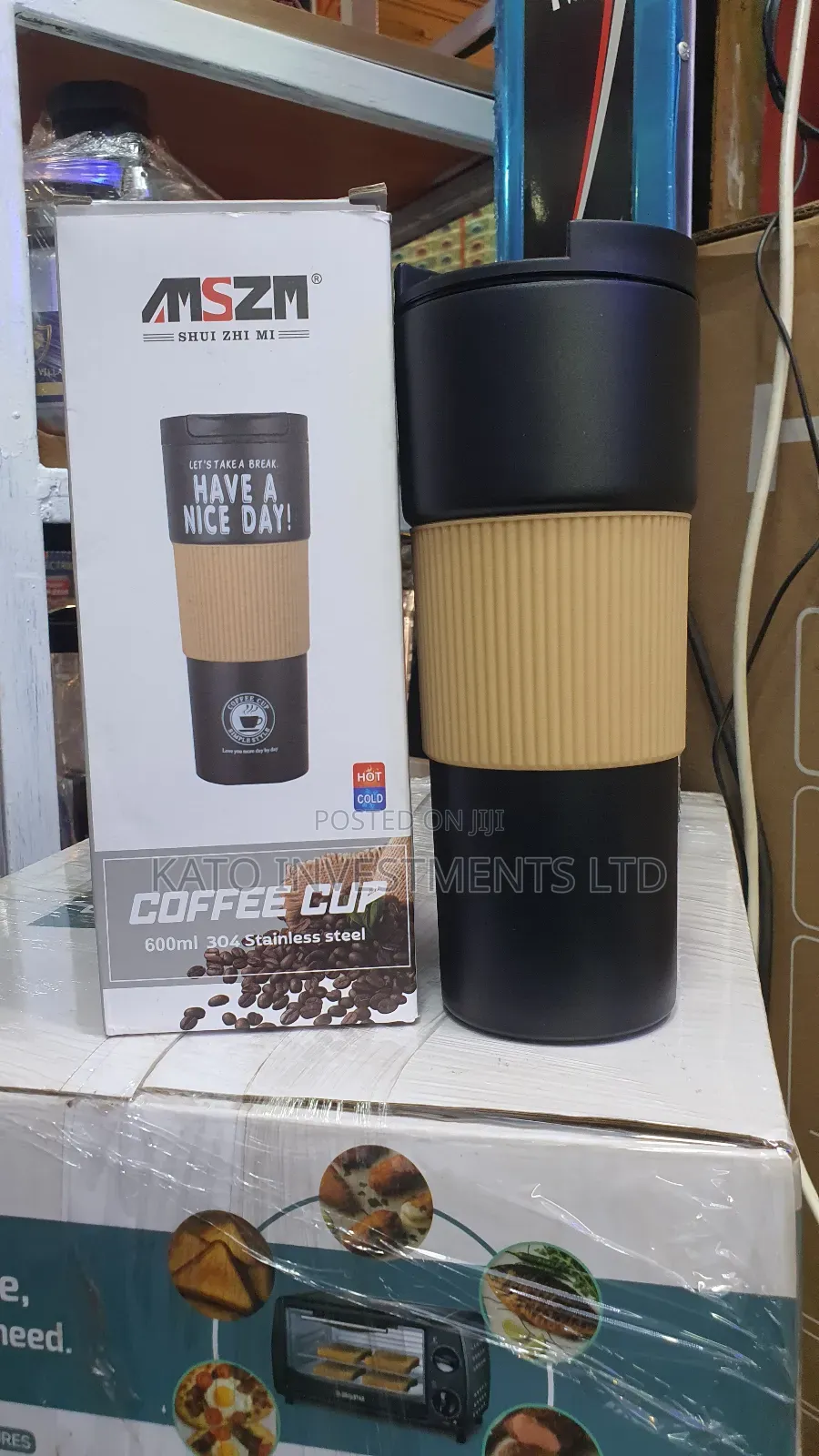 Coffee Cup 600ml Stainless Steel
