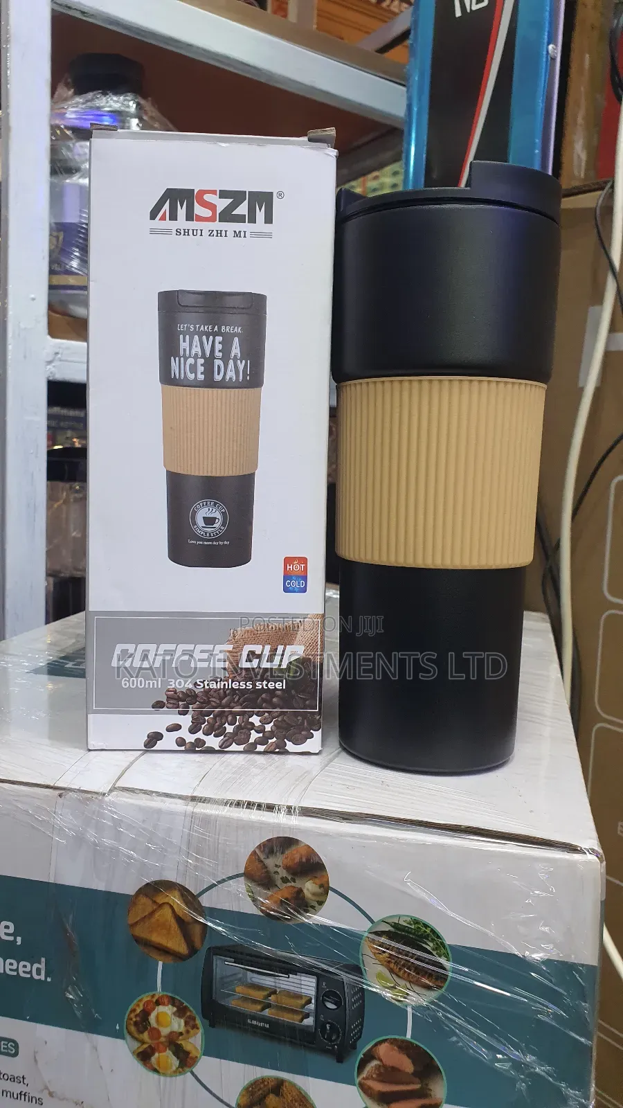 Coffee Cup 600ml Stainless Steel