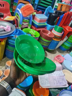 Originally Plastic Plates Plastic Plates 120pcs