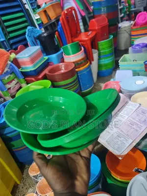 Originally Plastic Plates Plastic Plates 120pcs