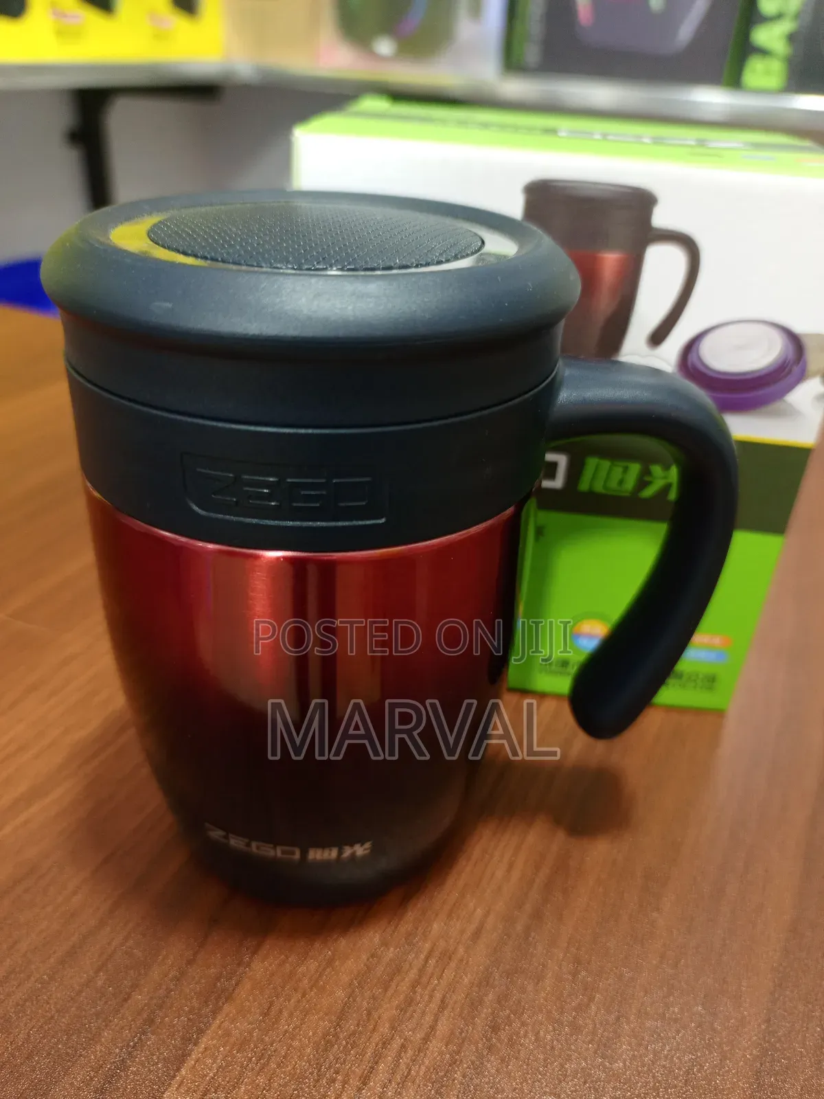 Zego Vacuum Office Mug- 450ml
