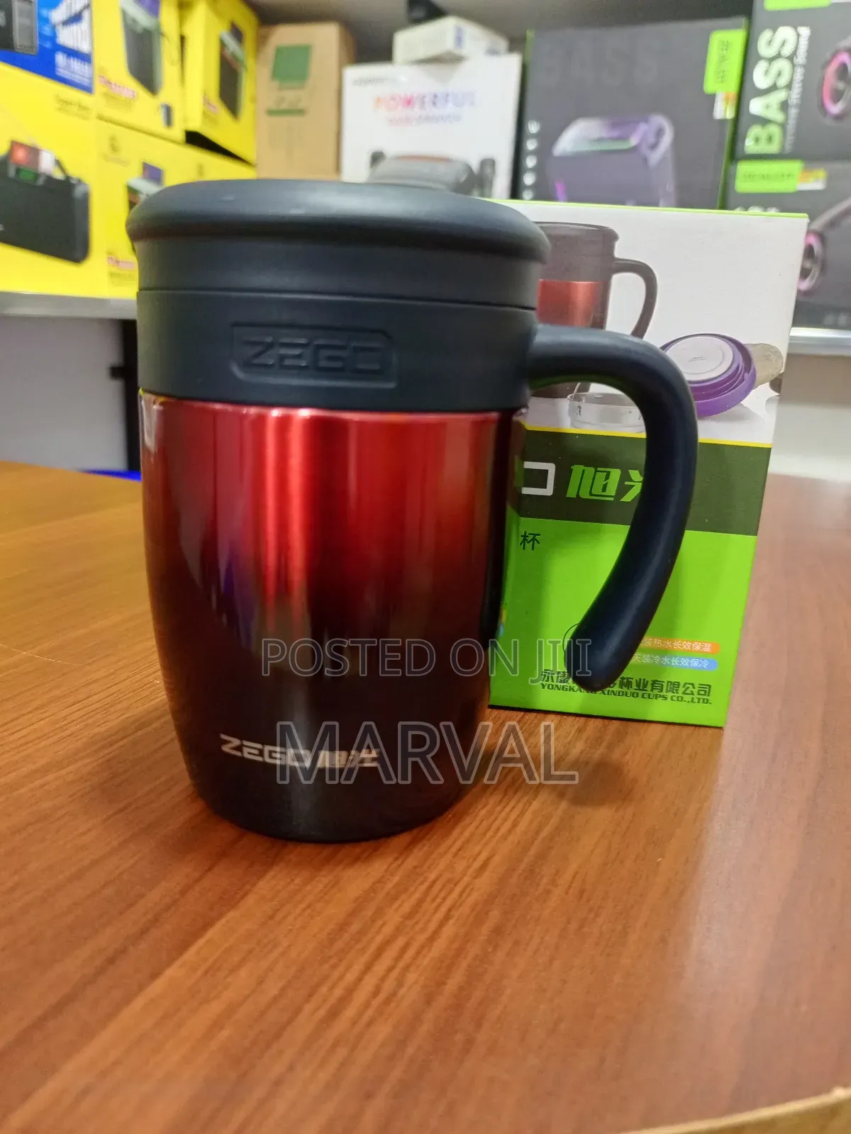 Zego Vacuum Office Mug- 450ml