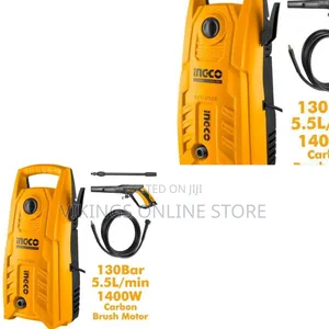 Ingco High Pressure Washer 1400w - Orange