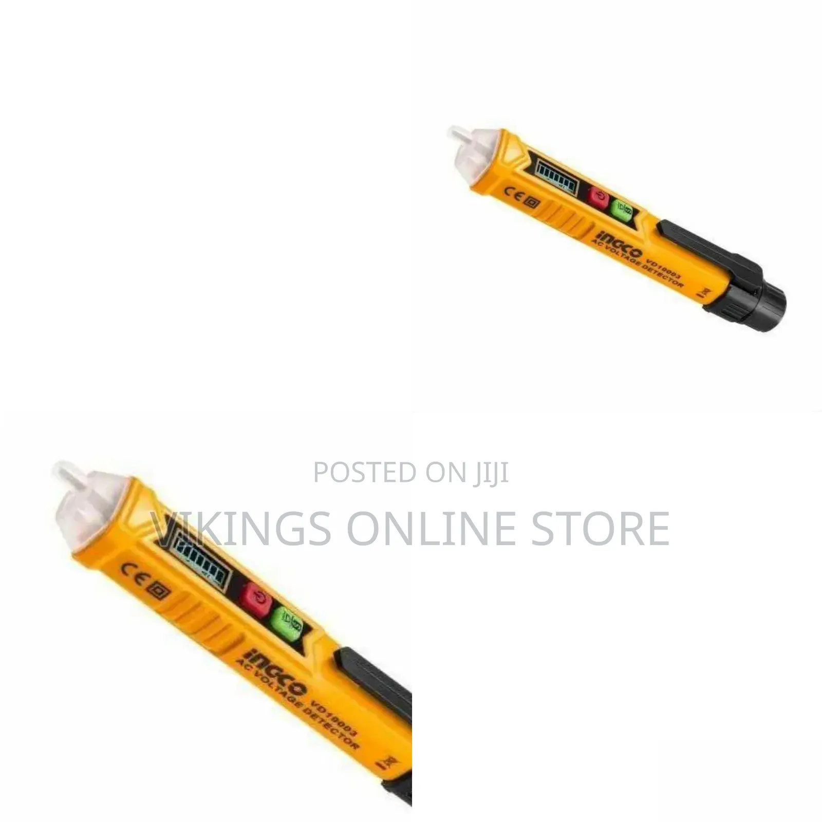 Ingco Vd10003 Ac Voltage Detector - Orange, Black