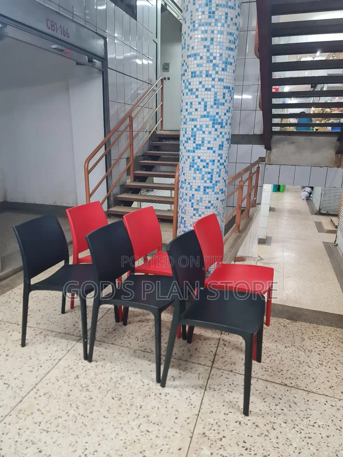 Red Cafeteria Plastic Chairs Plastic Chairs