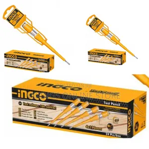 Ingco Test Pencil Voltage Tester - Orange