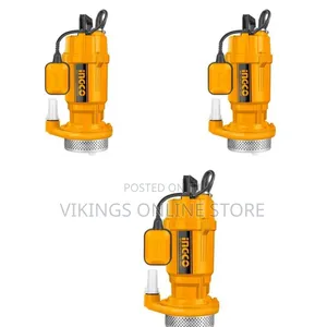 Ingco Submersible Water Pump Spc3708:220-240v~50hz - Orange